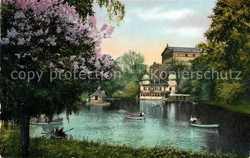 AK / Ansichtskarte Dresden Am Zwingerteich Dresden