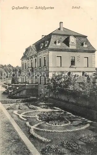 AK / Ansichtskarte Grosssedlitz Schloss Schlossgarten Grosssedlitz