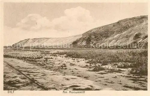 AK / Ansichtskarte Sylt Am Morsumkliff Sylt