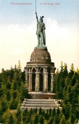 AK / Ansichtskarte Teutoburgerwald Hermannsdenkmal Teutoburgerwald