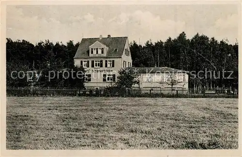 AK / Ansichtskarte Weixdorf Gaststaette Koehlerhuette Weixdorf