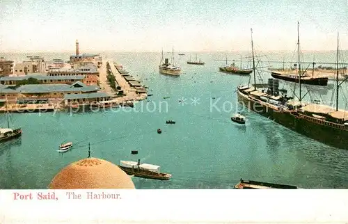 AK / Ansichtskarte Port_Said Harbour Port_Said
