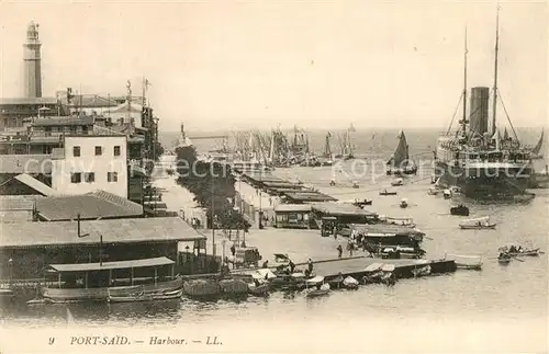 AK / Ansichtskarte Port_Said Harbour Port_Said