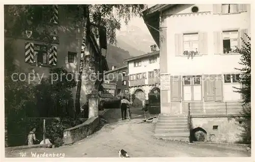 AK / Ansichtskarte Werdenberg Gasse Werdenberg