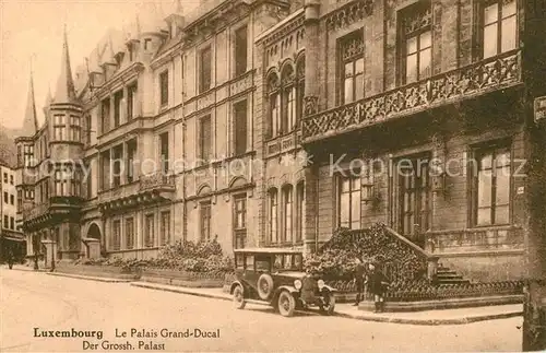 AK / Ansichtskarte Luxembourg_Luxemburg Palais Grand Ducal Palast Luxembourg Luxemburg