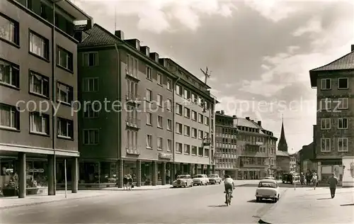 AK / Ansichtskarte Giessen_Lahn Kirchplatz Universitaetsstadt Giessen_Lahn