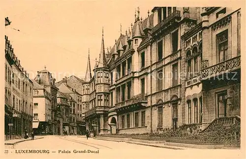 AK / Ansichtskarte Luxembourg_Luxemburg Palais Grand Ducal Luxembourg Luxemburg