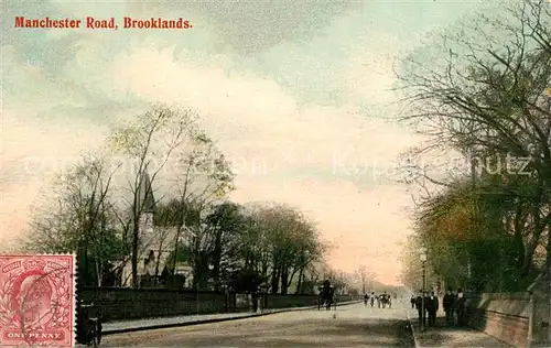 AK / Ansichtskarte Brooklands_Manchester Manchester Road Brooklands_Manchester