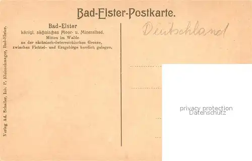 AK / Ansichtskarte Bad_Elster Platz Koenigliches Kurhaus Bad_Elster