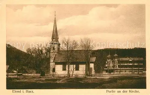 AK / Ansichtskarte Elend_Harz Kirche Elend_Harz