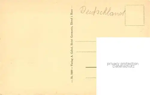 AK / Ansichtskarte Elend_Harz Kirche Elend_Harz