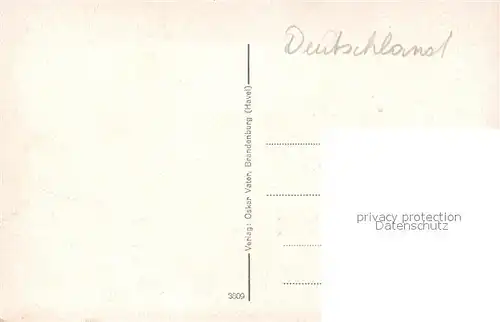 AK / Ansichtskarte Brandenburg_Havel Kriegerdenkmal Bismarckwarte Brandenburg Havel