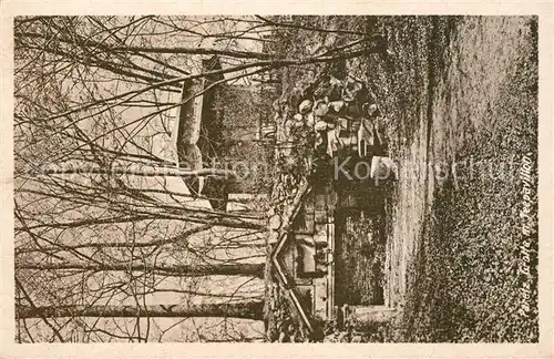 AK / Ansichtskarte Paretz Grotte mit Teepavillon Paretz