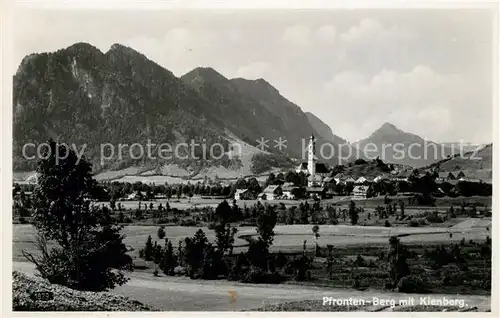 AK / Ansichtskarte Pfronten Panorama Kienberg Pfronten