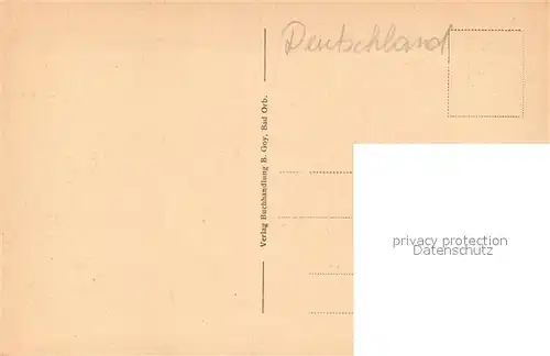 AK / Ansichtskarte Orb_Bad Kirche Altarraum Orb_Bad