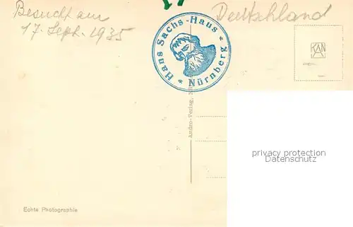 AK / Ansichtskarte Nuernberg Hans Sachs Original Schuster Werkstatt Nuernberg