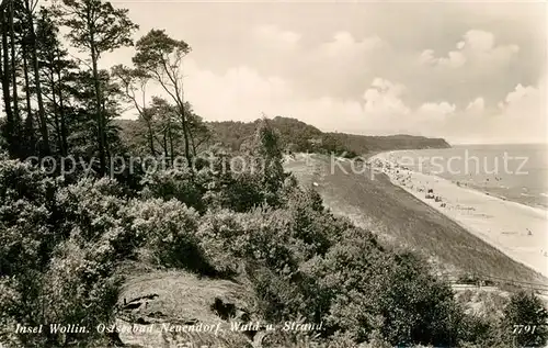 AK / Ansichtskarte Neuendorf_Wollin Insel Wollin Strand Neuendorf Wollin