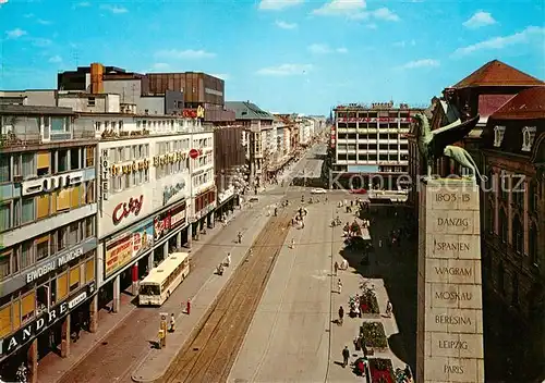 AK / Ansichtskarte Karlsruhe_Baden Kaiserstrasse Karlsruhe_Baden