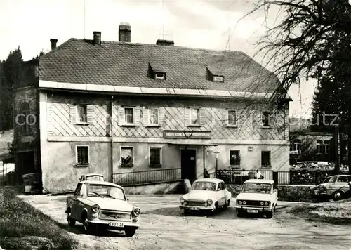 AK / Ansichtskarte Tannenbergsthal_Vogtland Krug zum alten Forsthaus Ferienheim GHG Plauen Tannenbergsthal_Vogtland