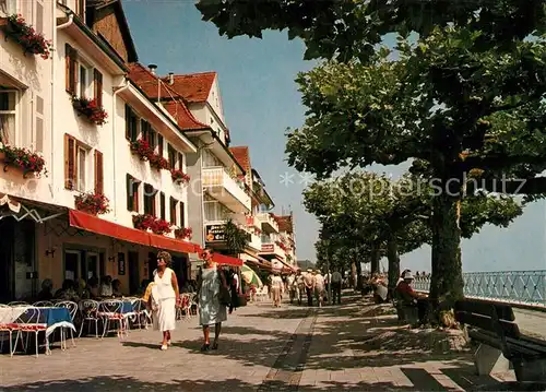 AK / Ansichtskarte Meersburg_Bodensee Seepromenade Meersburg Bodensee