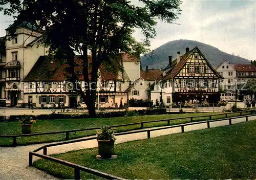 AK / Ansichtskarte Herrenalb_Bad Albbruecke Klosterschaenke Herrenalb_Bad