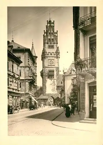 AK / Ansichtskarte Freiburg_Breisgau Schwabentor Freiburg Breisgau