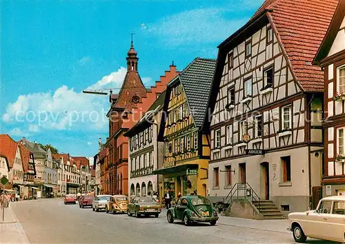 AK / Ansichtskarte Zell_Harmersbach Hauptstrasse Zell Harmersbach