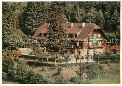AK / Ansichtskarte Baden Baden Waldhotel Fischkultur Baden Baden