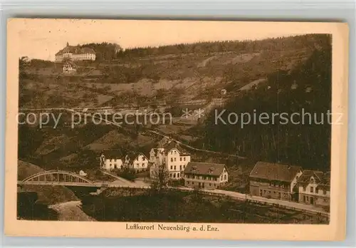 AK / Ansichtskarte Neuenbuerg_Enz Ortsansicht Neuenbuerg Enz