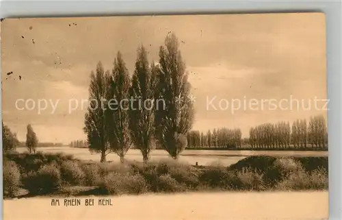 AK / Ansichtskarte Kehl_Rhein Panorama Kehl_Rhein