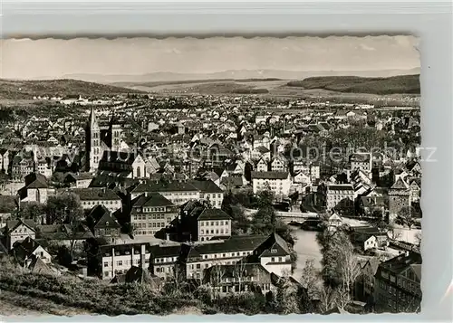 AK / Ansichtskarte Esslingen_Neckar Blick von der Neckarhalde Esslingen Neckar