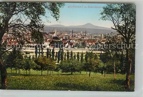 AK / Ansichtskarte Goeppingen Hohenstaufen Panorama Goeppingen