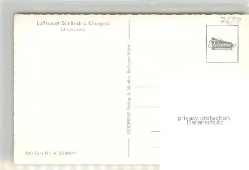 AK / Ansichtskarte Schiltach Kirche Schiltach