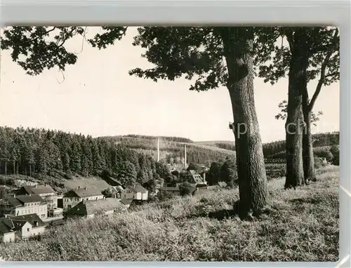 AK / Ansichtskarte Tannenbergsthal_Vogtland Blick von den drei Eichen Tannenbergsthal_Vogtland