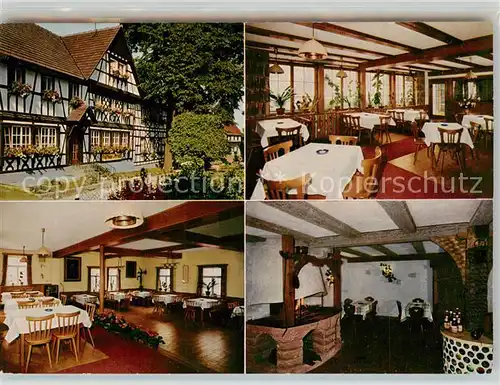 AK / Ansichtskarte Sasbachwalden Gasthof Pension Engel Sasbachwalden