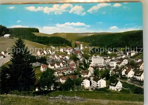 AK / Ansichtskarte Guetenbach_Schwarzwald Panorama Guetenbach Schwarzwald