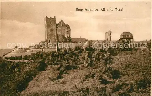 AK / Ansichtskarte Alf_Mosel Burg Arras Alf_Mosel