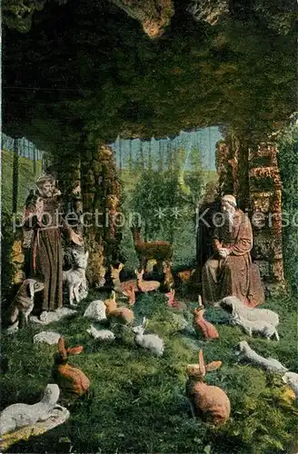 AK / Ansichtskarte Arenberg_Koblenz Arenberger Anlagen St Franciscus Arenberg_Koblenz