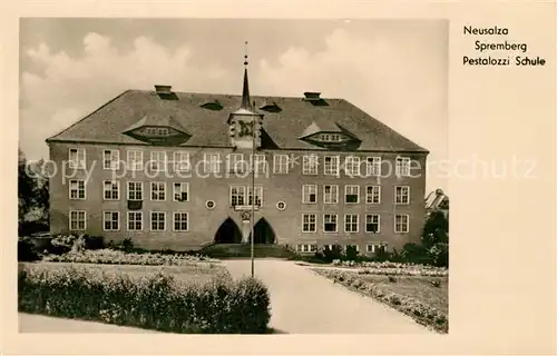 AK / Ansichtskarte Neusalza Spremberg Pestalozzi Schule Neusalza Spremberg