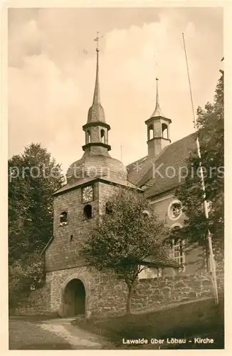 AK / Ansichtskarte Lawalde Kirche Lawalde