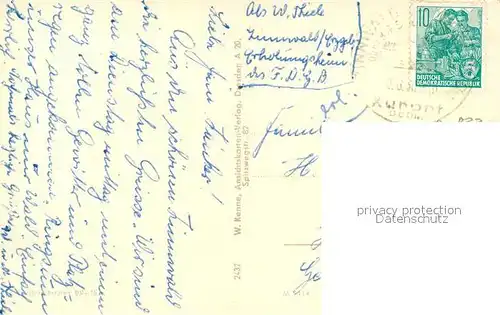 AK / Ansichtskarte Zinnwald Georgenfeld Kirche Zinnwald Georgenfeld