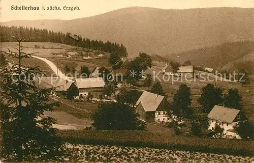 AK / Ansichtskarte Schellerhau Panorama Schellerhau