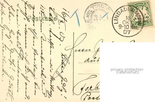 AK / Ansichtskarte Lindau_Bodensee Alter Leuchtturm Lindau Bodensee