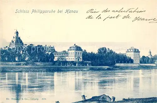 AK / Ansichtskarte Hanau_Main Schloss Philippsruhe Hanau_Main