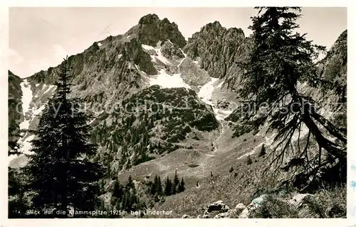 AK / Ansichtskarte Linderhof_Ettal Blick zur Klammspitze Linderhof Ettal