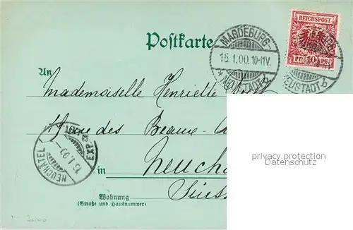 AK / Ansichtskarte Magdeburg Stadttheater Magdeburg