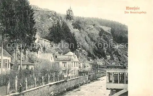 AK / Ansichtskarte Montjoie_Monschau Die Sonntagsley Montjoie Monschau