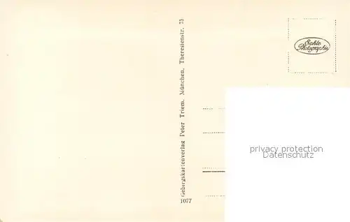 AK / Ansichtskarte Tutzing Benediktenwand mit Tutzinger Huette Tutzing