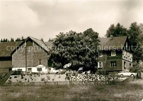 AK / Ansichtskarte Struthbach Pension Feige Terrasse Struthbach