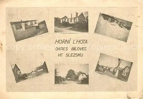 AK / Ansichtskarte Horni_Lhota Teilansichten 
